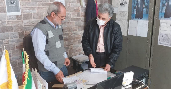 بازدید از کارگزاران تحت پوشش کود در شهرستان ساوه 