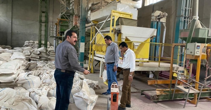 بازدید از انبار بذر ایرانشهر