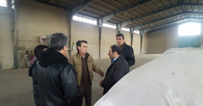 حضور نماینده محترم ستاد در امور استان ها به همراه  مدیرمحترم  فنی و بهبود کیفیت بذر و نهال در استان مرکزی