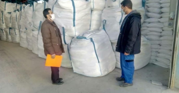بازدید از کارخانه داخلی  تولید کود کشاورزی  طرف قرار داد شهرستان  ساوه – اسفند  ماه 1403 استان مرکزی  