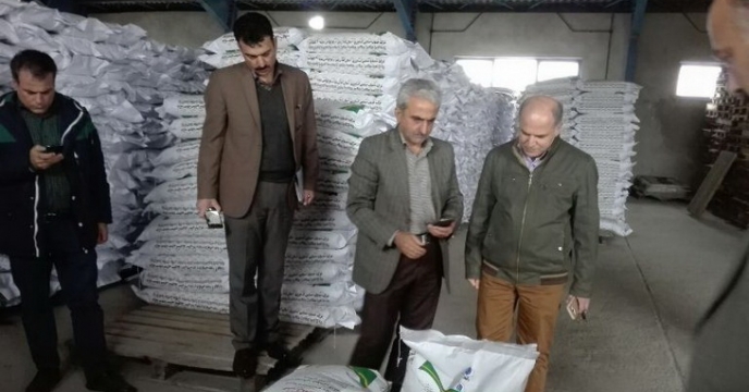 بازدید مدیر کل غلات وزارتخانه جناب آقای مهندس کریمی و هیئت همراه از سایت بذر برنج گیلان 