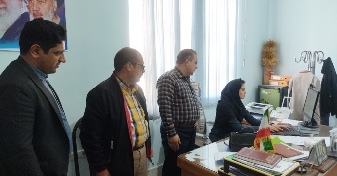 بازدید و پایش کارگزاران شهرستان نهبندان