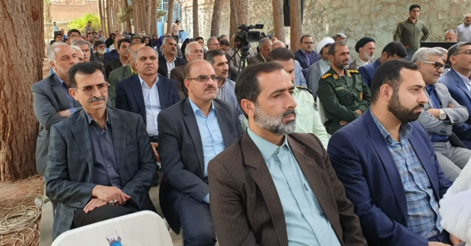 حضور مدیر شرکت خدمات حمایتی کشاورزی خراسان جنوبی در بهره‌برداری همزمان و برخط از ۱۲۰ پروژه بخش کشاورزی استان 