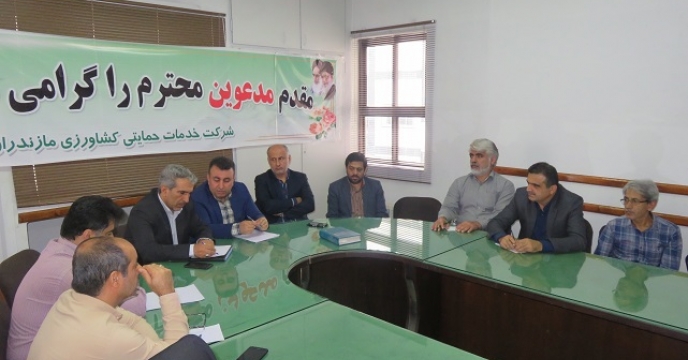 بازدید مدیر امور اداری از استان مازندران