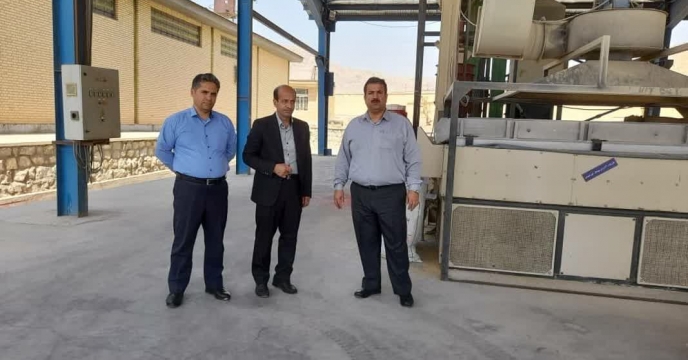 بازدید از سایت و انبار شرکت خدمات حمایتی کشاورزی استان چهارمحال وبختیاری