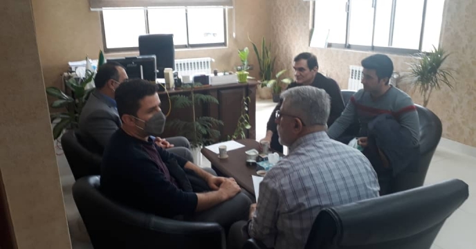 جلسه و ملاقات مدیر اتحادیه تعاونی روستایی با سرپرست شرکت خدمات حمایتی کشاورزی استان گبلان