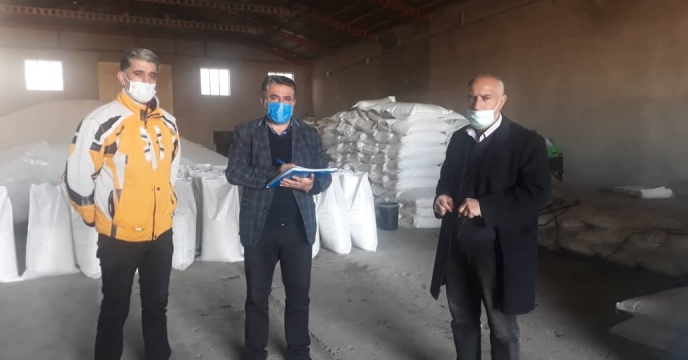 بازدید از انبار کارگزاری شهرستان بیله سوار 
