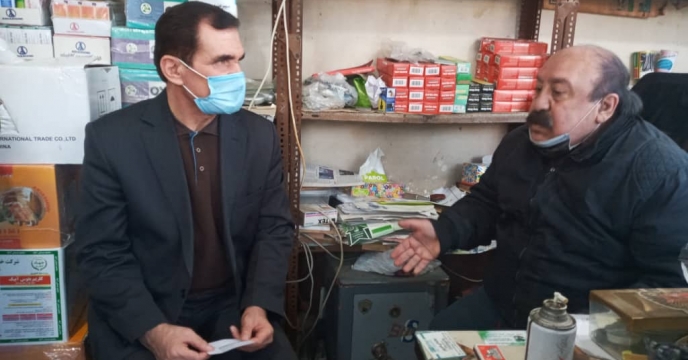 بازدید سرپرست شرکت خدمات حمایتی کشاورزی استان گیلان از کارگزاری آروند بابایی در شهرستان سیاهکل