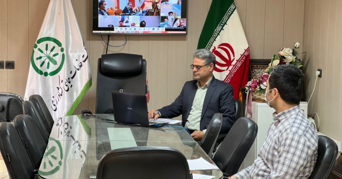 حضور مدیر شرکت خدمات حمایتی کشاورزی استان در اولین وبینار آموزشی تبیین برنامه بازنشر