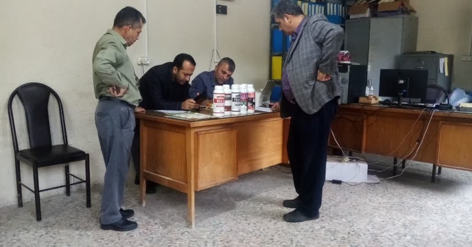 بازدید دوره ای از انبار کارگزاران شهرستان املش و لنگرود