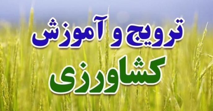 154 دوره آموزشی کشاورزی در بابل استان مازندران