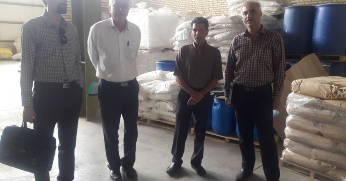 بازدید از شرکت پایارزین در شهرک شیمیایی رازی شهرستان شهرضا