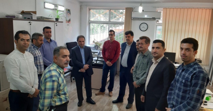 دیدار چهره به چهره  مشاور محترم مدیر عامل و مدیر هماهنگی امور استانهای شرکت خدمات حمایتی کشاورزی با مدیر و پرسنل حاضر در گلستان