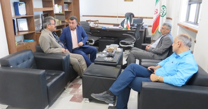 دیدار معاون بهبود تولیدات گیاهی با مدیر استان مازندران