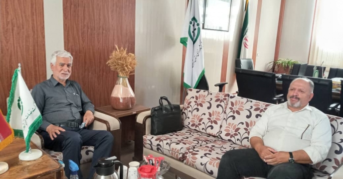 دیدار با کارگزار توزیع نهاده های کشاورزی شهرستان قدس