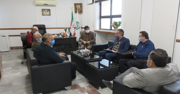 دیدار معاون بهبود تولید گیاهی با سرپرست مازندران