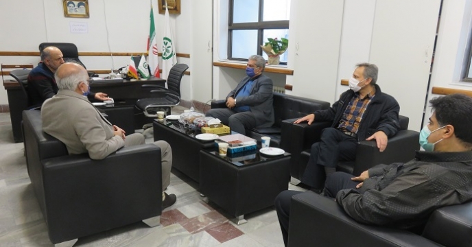 دیدار مدیر حسابرسی و بازرسی با سرپرست مازندران