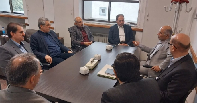 دیدار معاون بهبود تولیدات گیاهی جهاد کشاورزی مازندران  با عضو هیأت مدیره 