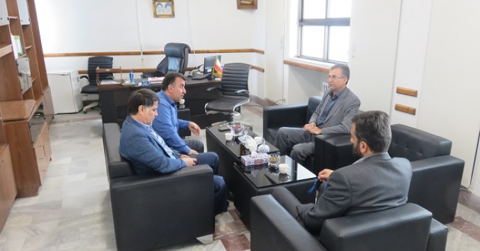 دیدار مدیر جهاد کشاورزی آمل با مدیر استان مازندران