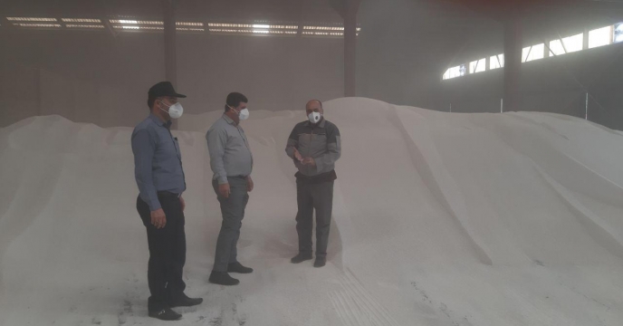 بازدید مدیر شرکت خدمات حمایتی کشاورزی استان گلستان از انبار سازمانی گرگان