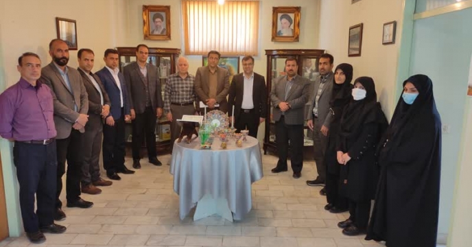 بازدید و سرکشی  دکتر عطاءالله ابراهیمی رئیس سازمان جهاد کشاورزی استان از شرکت خدمات حمایتی کشاورزی 