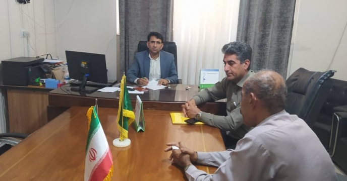 جلسه فنی توزیع کود با مدیر جهاد کشاورزی شهرستان جاسک   در استان هرمزگان برگزار گردید