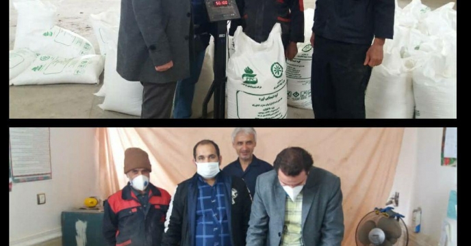 بازدید از کارگزاری توزیع و فروش نهاده های کشاورزی کود( شرکت جهاد تعاون) در شهرستان رامیان گلستان