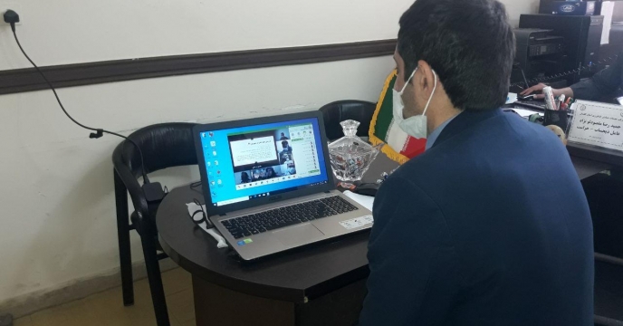 برگزاری دوره آموزشی" خبر نویسی و گزارش رسانه ای" به صورت ویدئو کنفرانس در گلستان