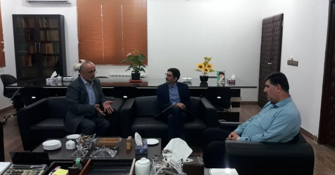 جلسه باکارخانه کود محمد تقی کلایی در گلستان 
