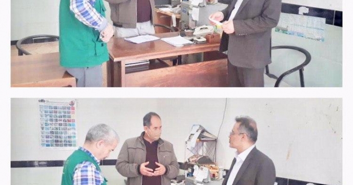 بازدید از کارگزاری   مرکز انبار الوم مدیریت جهاد کشاورزی شهرستان آق قلا گلستان