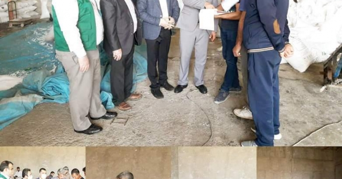 بازدید از کارگزاری های کود در شهرستان آق قلا گلستان