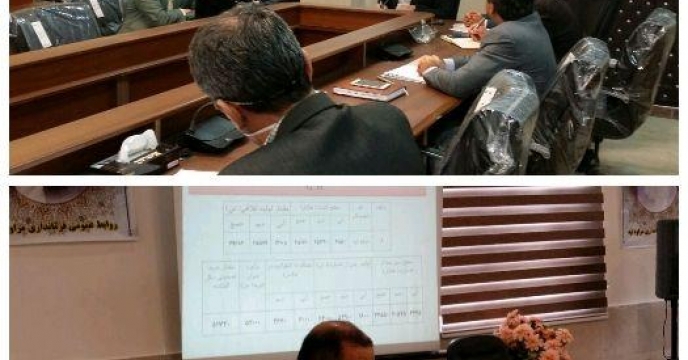 جلسه شورای کشاورزی  درشهرستان مراوه تپه گلستان