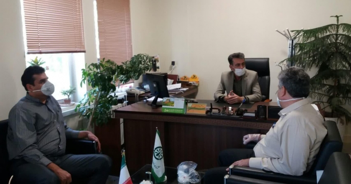 بازدید مدیریت محترم فنی بذر جناب مهندس مسعودی فر و مهندس افشنگی مدیر محترم در  امور استانها از استان مرکزی - 11تیرماه 1399