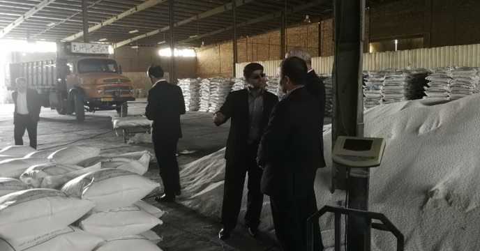 بازدید از انبار شهرستان های سمنان ،دامغان ،شاهرود 