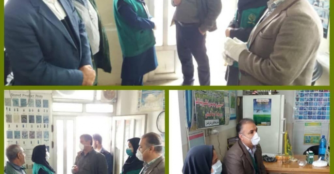 بازدید از عملکرد کارگزاری ها و نظارت بر توزیع کود شیمیایی سرخنکلاته شهرستان گرگان