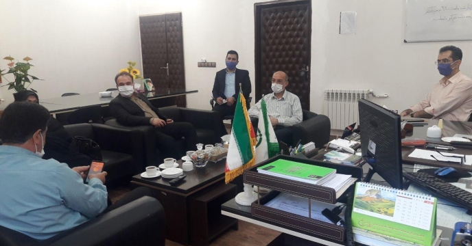 جلسه  با حضور بازرسان معتمد ماده ۹۱_۹۲ سازمان جهادکشاورزی استان گلستان در شرکت خدمات حمایتی کشاورزی استان در راستای برنامه ریزی بازدید ادواری سالانه و بررسی فعالیت این شرکت