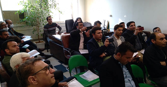 جلسه آموزشی توجیهی فروش و توزیع نهاده های کشاورزی تحت عنوان کشت قراردادی
