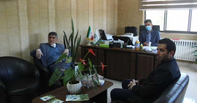ملاقات مدیر استان گیلان با مدیران شرکت اصلان هیومیک