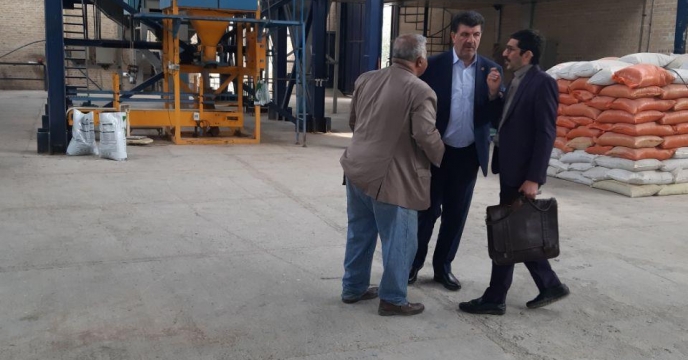 بازدید از واحد تولیدی کود مرغ گرانول گلستان