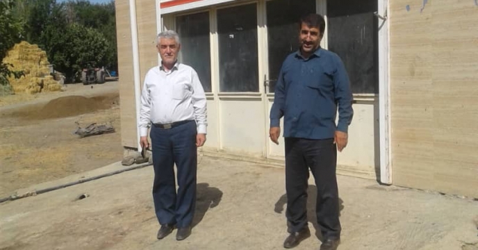 بازدید از شرایط انبار درخواست عاملیت جدید کارگزاری در  شهرستان هوراند