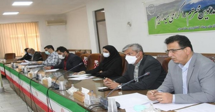 حضور سرپرست مازندران درنشست ساماندهی توزیع نهاده های استان مازندران