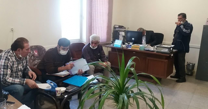 حضور همکاران محترم مدیریت حسابرسی و بازرسی ستاد  در استان مرکزی  