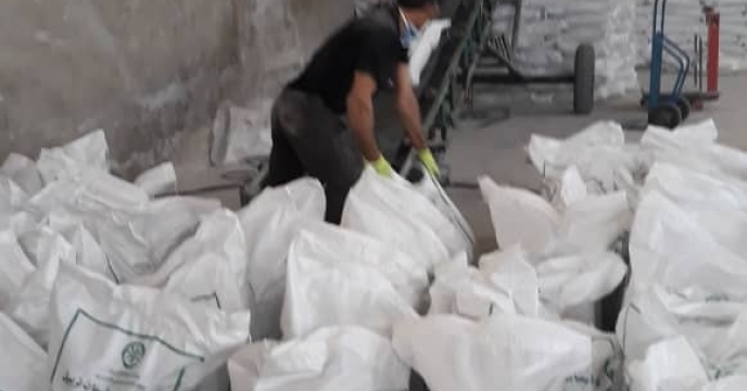کیسه گیری 2000تن کود سوپرفسفات تریپل در اردیبهشت ماه سال جاری