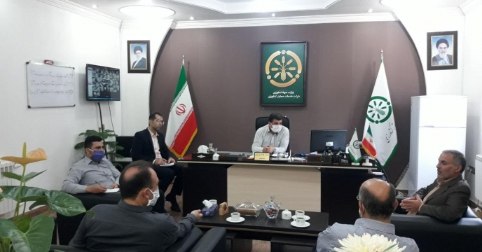 جلسه با مدیر وکارشناسان  بازرسی سازمان جهاد کشاورزی استان گلستان در شرکت خدمات حمایتی کشاورزی استان گلستان