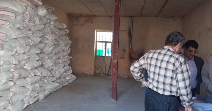 بازدید از انبار کارگزاران شهرستان چاراویماق