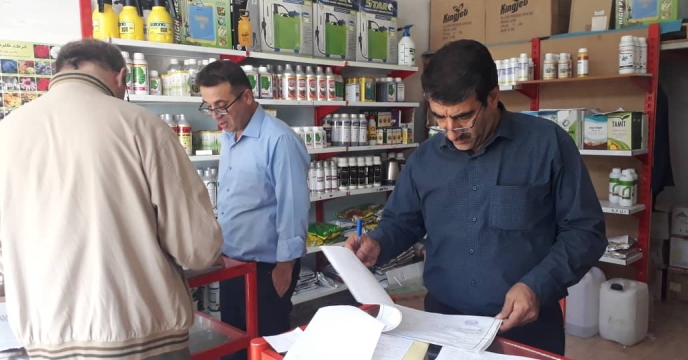 بازدید  اکیپ پایش کود استان از  کارگزاریهای شهرستان تبریز بخش سردرود