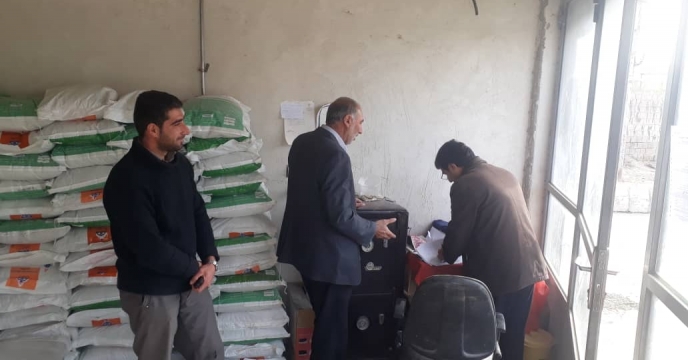 بازدید اکیپ پایش توزیع کود استان از کارگزاران شهرستان ملکان استان آذربایجان شرقی