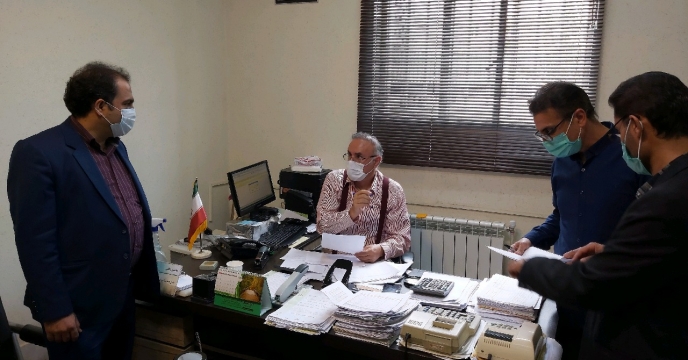 بازدید حسابرسان از شرکت خدمات حمایتی کشاورزی لرستان