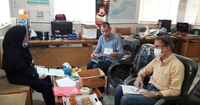 بازدید دوره ای  ازکارگزاری های کود در شهرستانهای گمشیان  گلستان