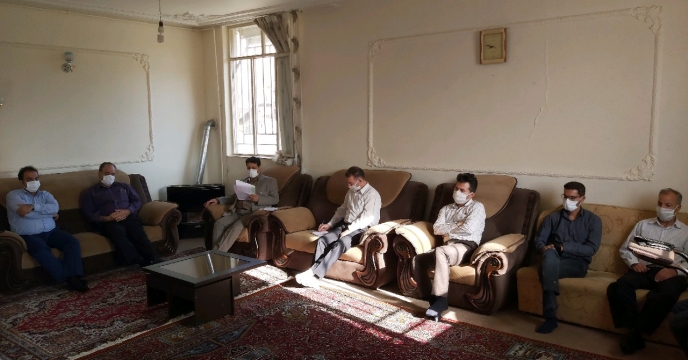 جلسه هماهنگی و هم اندیشی مدیر شرکت خدمات حمایتی کشاورزی لرستان با کارکنان